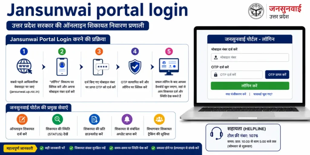 Jansunwai Portal Login
